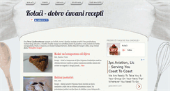 Desktop Screenshot of kolaci.eu