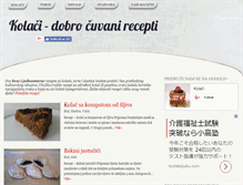 Tablet Screenshot of kolaci.eu